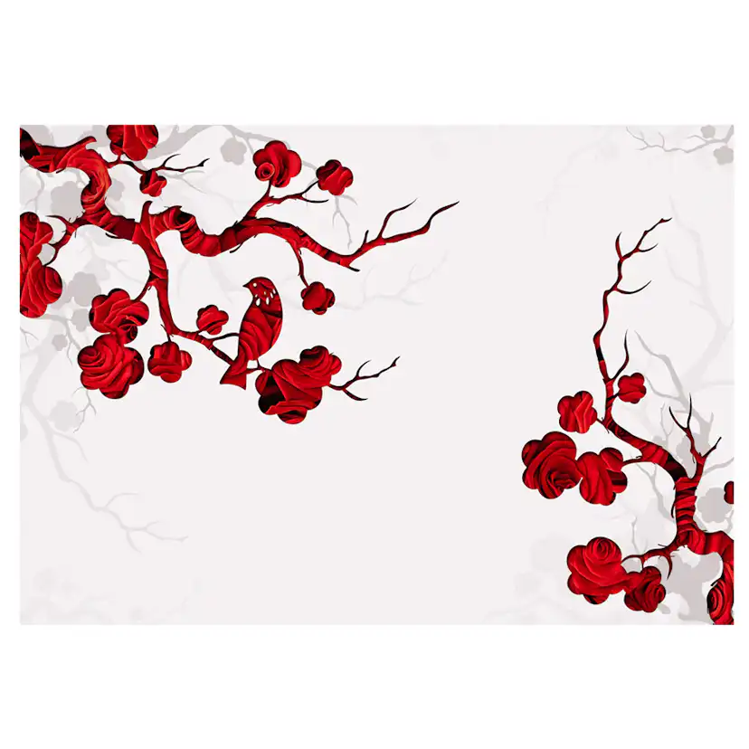 Fototapet Arkiio Red Bush