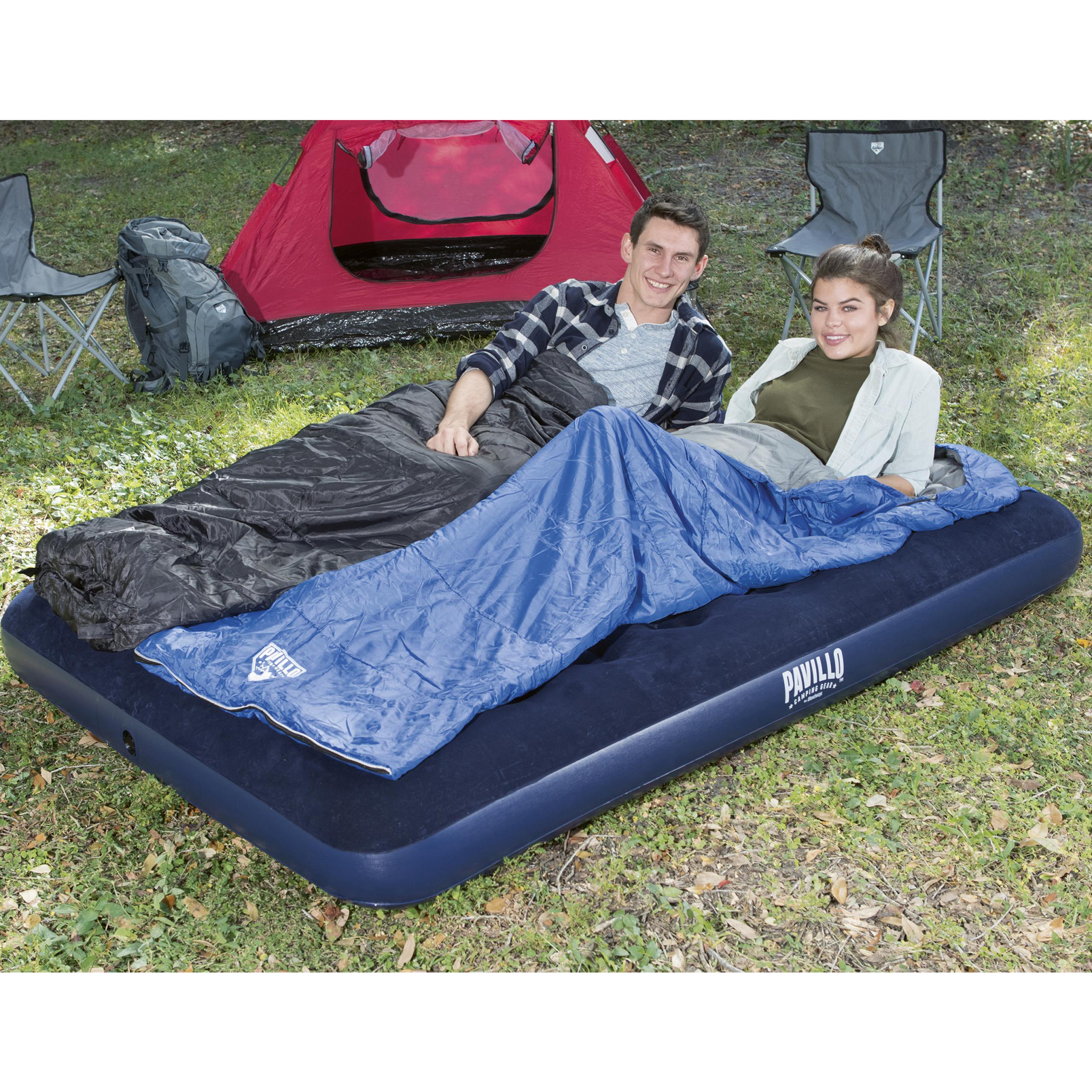 67002 Pavillo  1.91m x 1.37m x 22cm Airbed Full Uppblåsbar madrass Bestway Pavillo Airbed