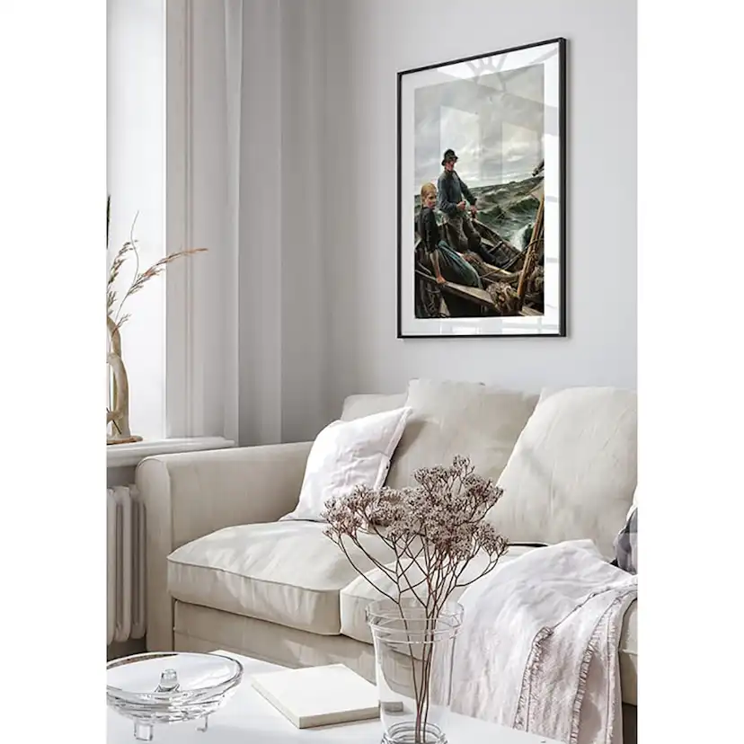 Poster Gallerix At Sea By Albert Edelfelt