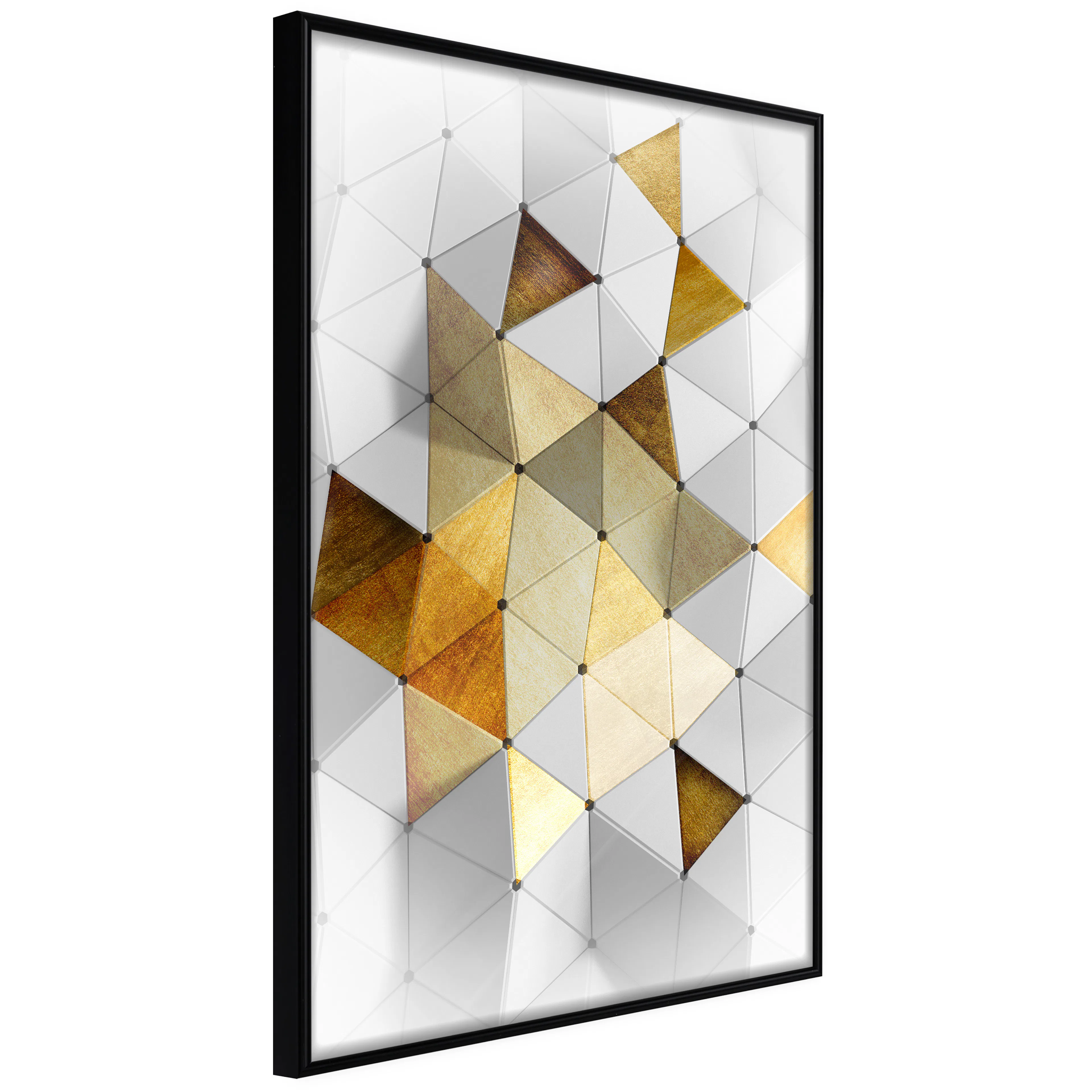 Affisch - Gold for the Brave [Poster] 40x60 Svart ram, 40x60 cm