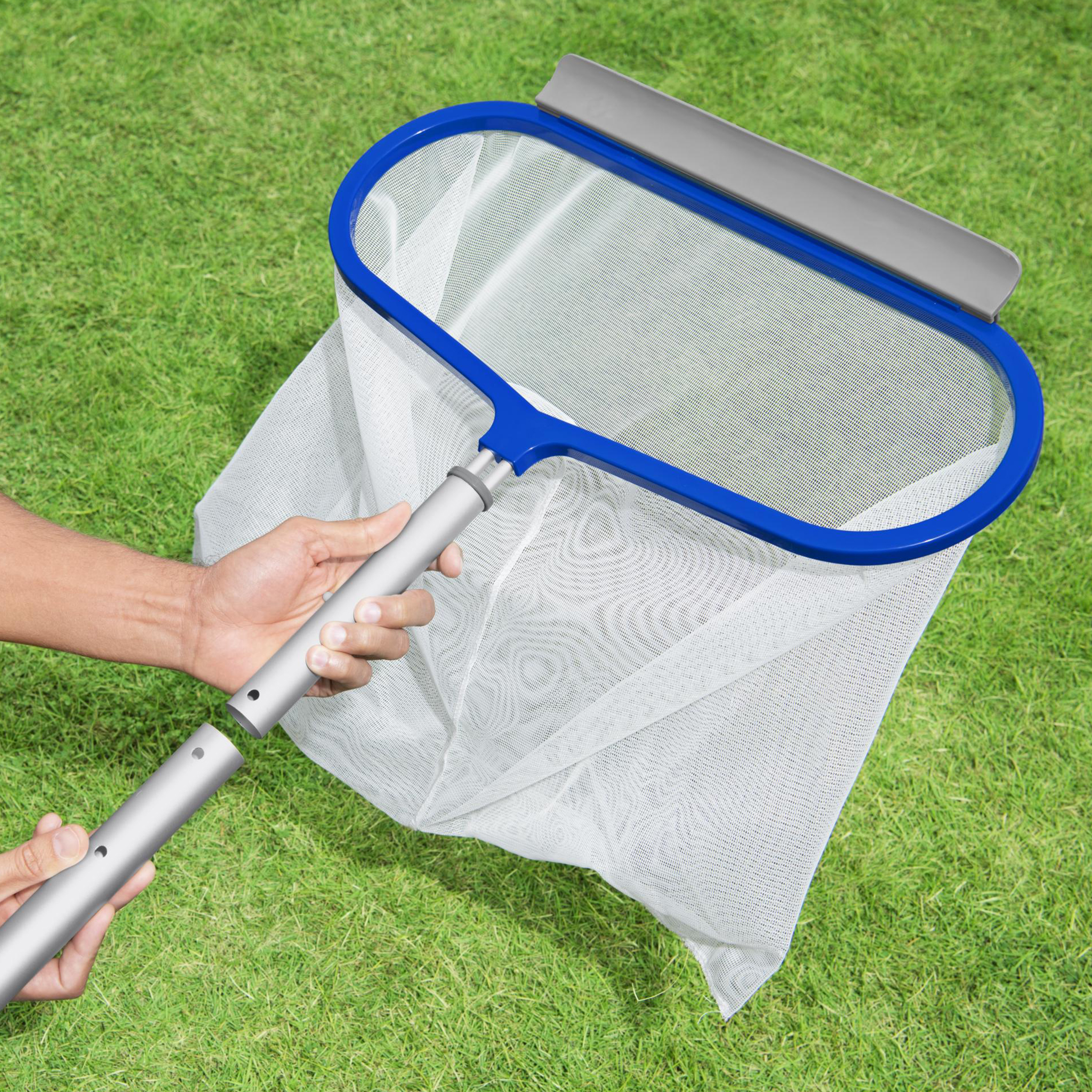Skimmer Bestway Flowclear Aquarake Deluxe Aluminium Pool Leaf