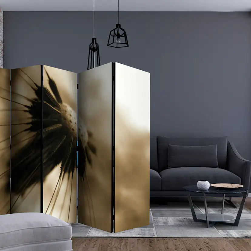 Rumsavdelare Skärmvägg Arkiio Dandelion Sepia II 2019 225x172 cm