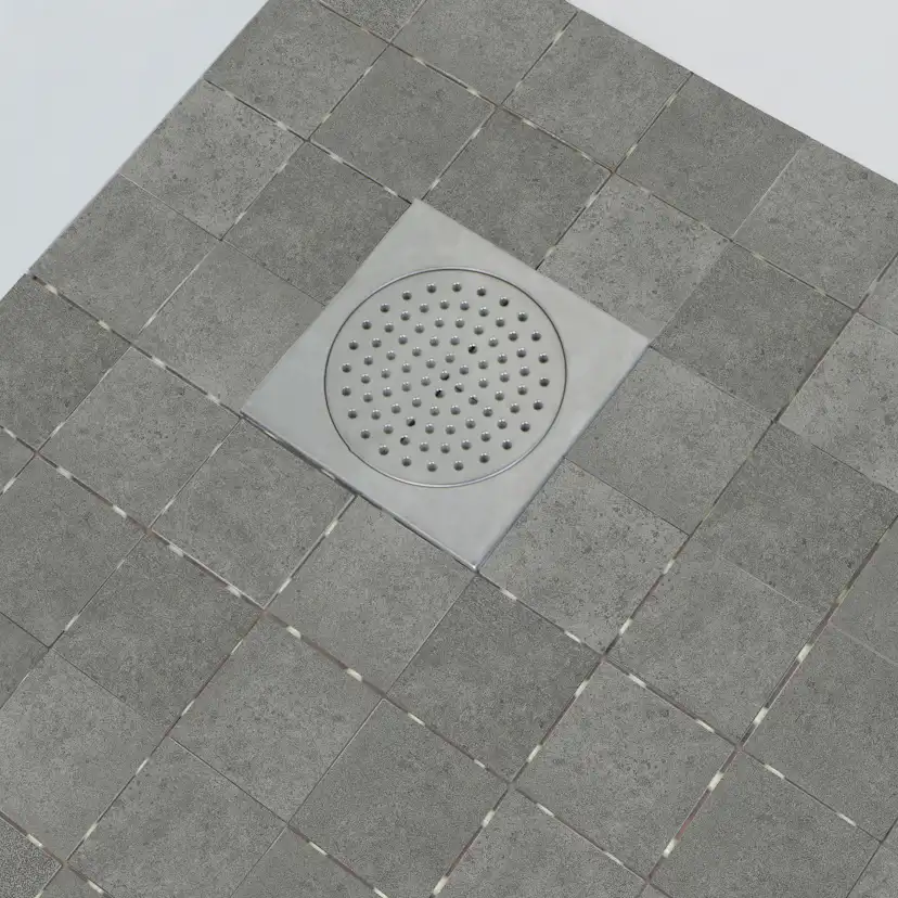 Klinker Tenfors Luna Middle Grey 10x10 cm