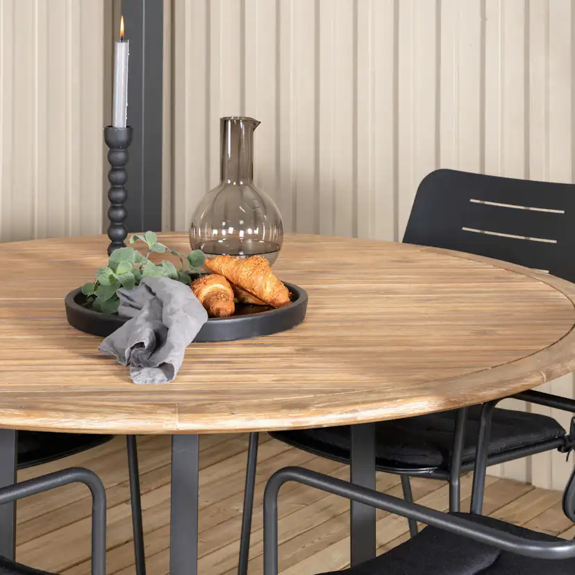 Matgrupp Venture Home Zurc med 4 Nime Matstolar
