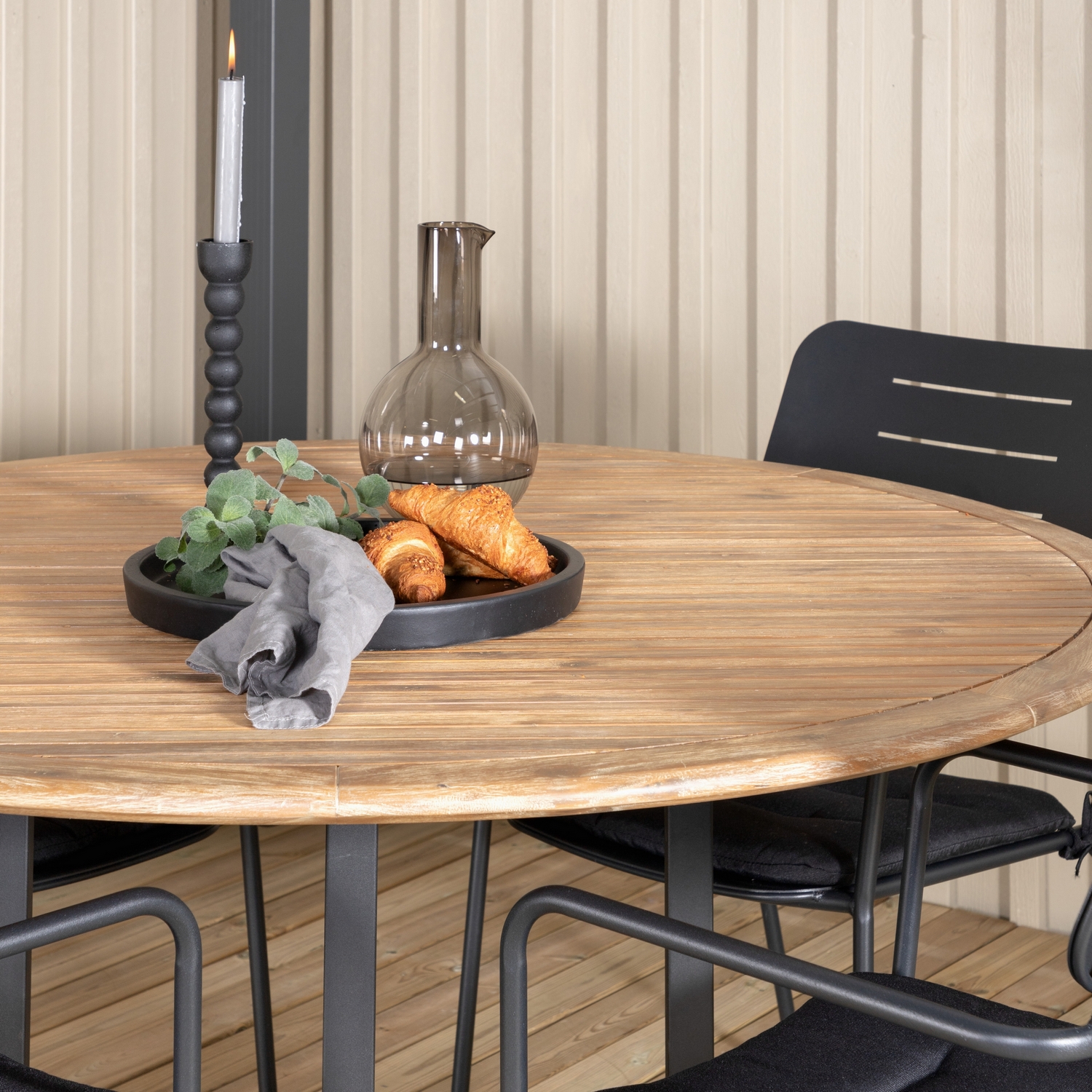 Matgrupp Venture Home Zurc med 4 Nime Matstolar