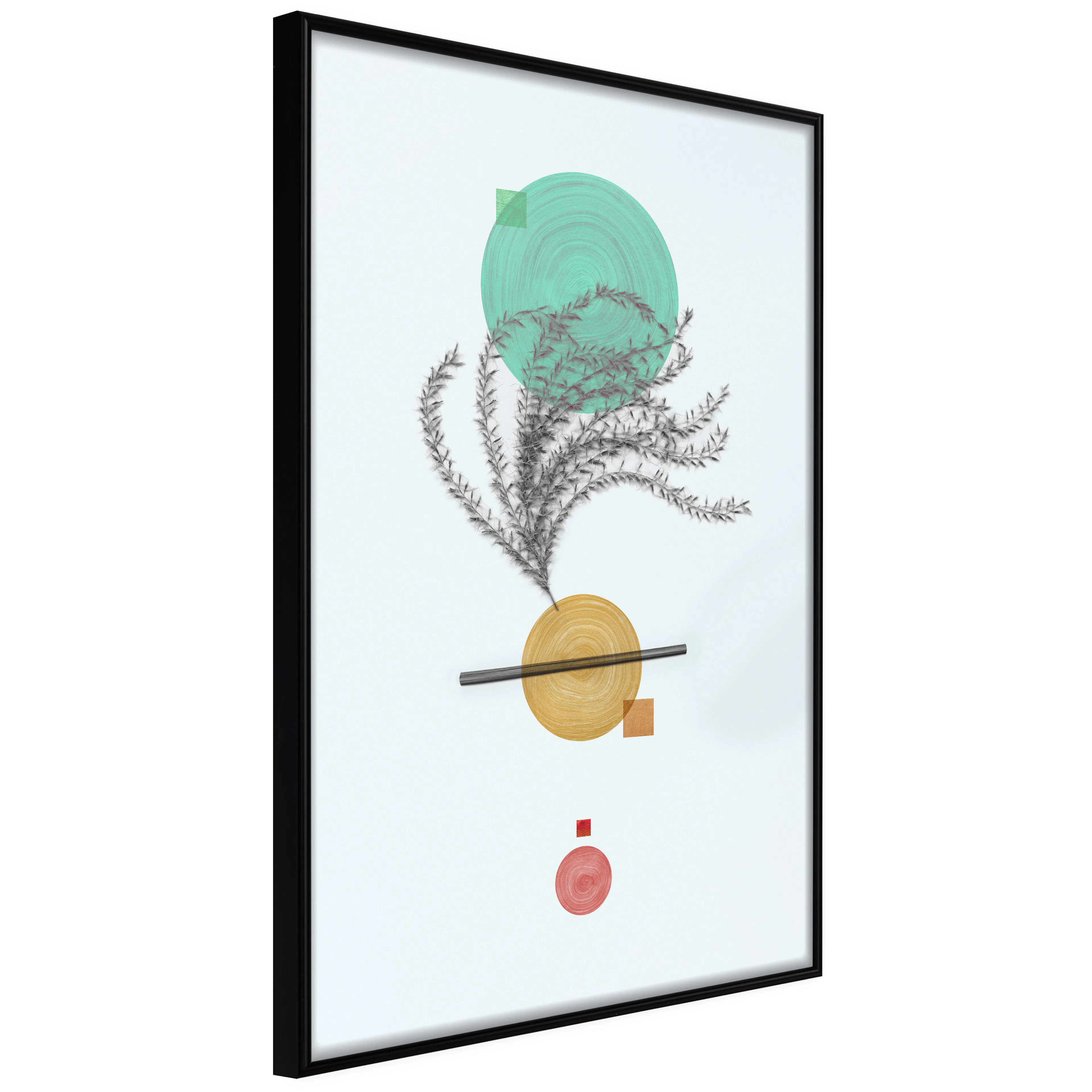 Affisch - Plant Composition [Poster] 40x60 Svart ram, 40x60 cm