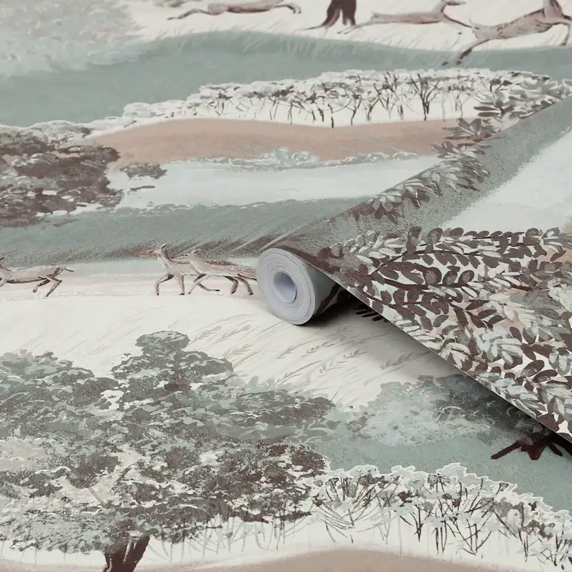 Tapet Laura Ashley Hartingdon Jade Grön 119858