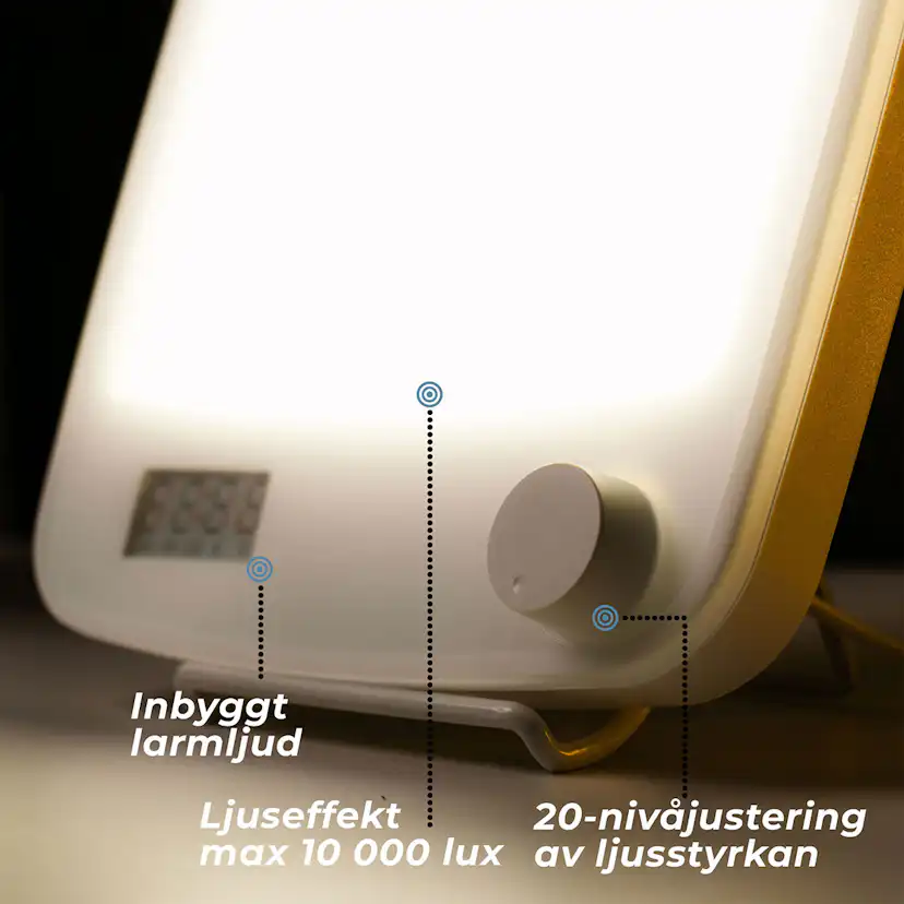 Ljusterapilampa Lykke Pro 2000