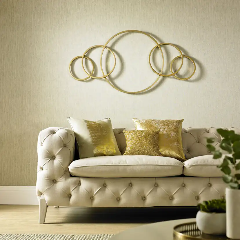 Metallkonst Art for the Home Evighetcirklar