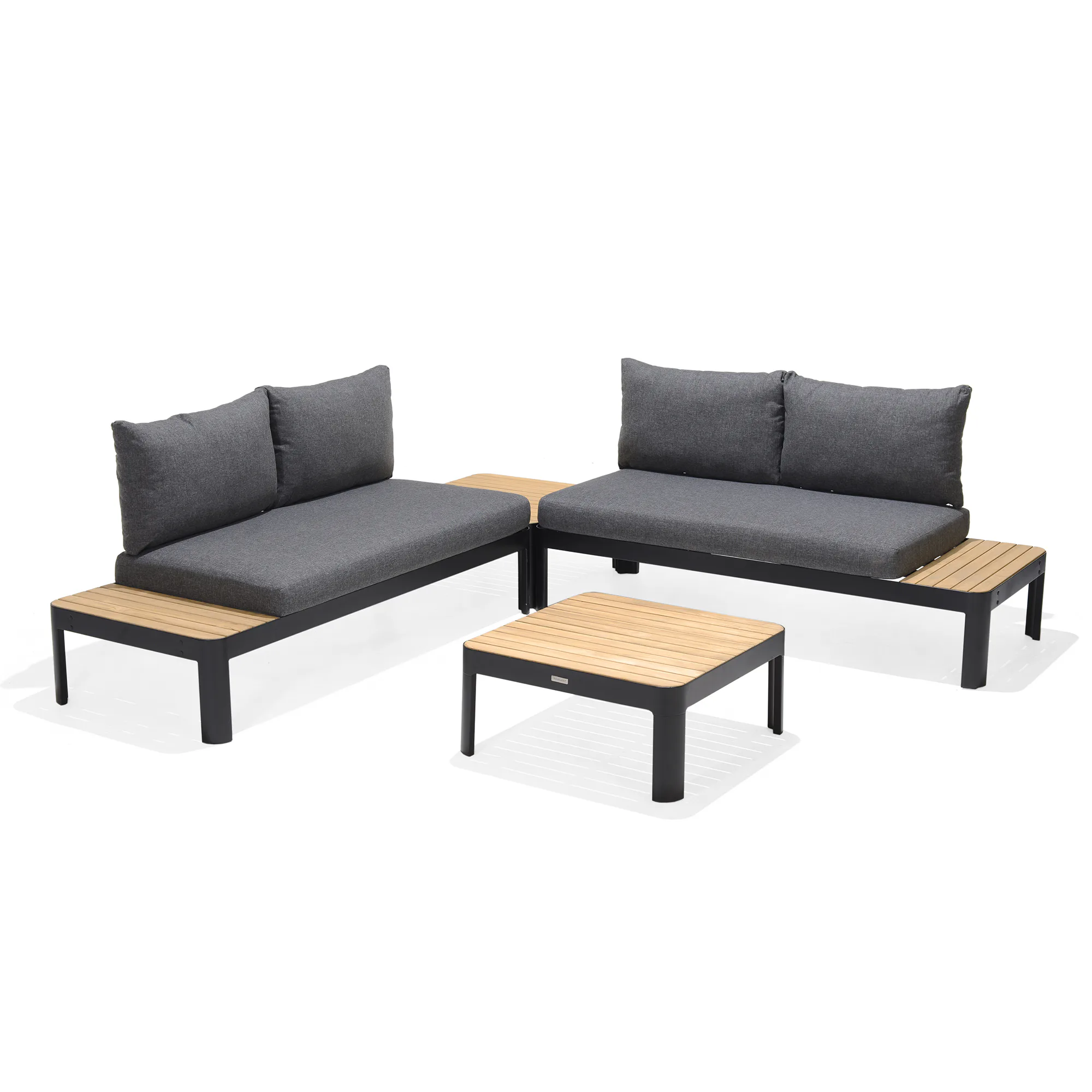 Svart/Teak