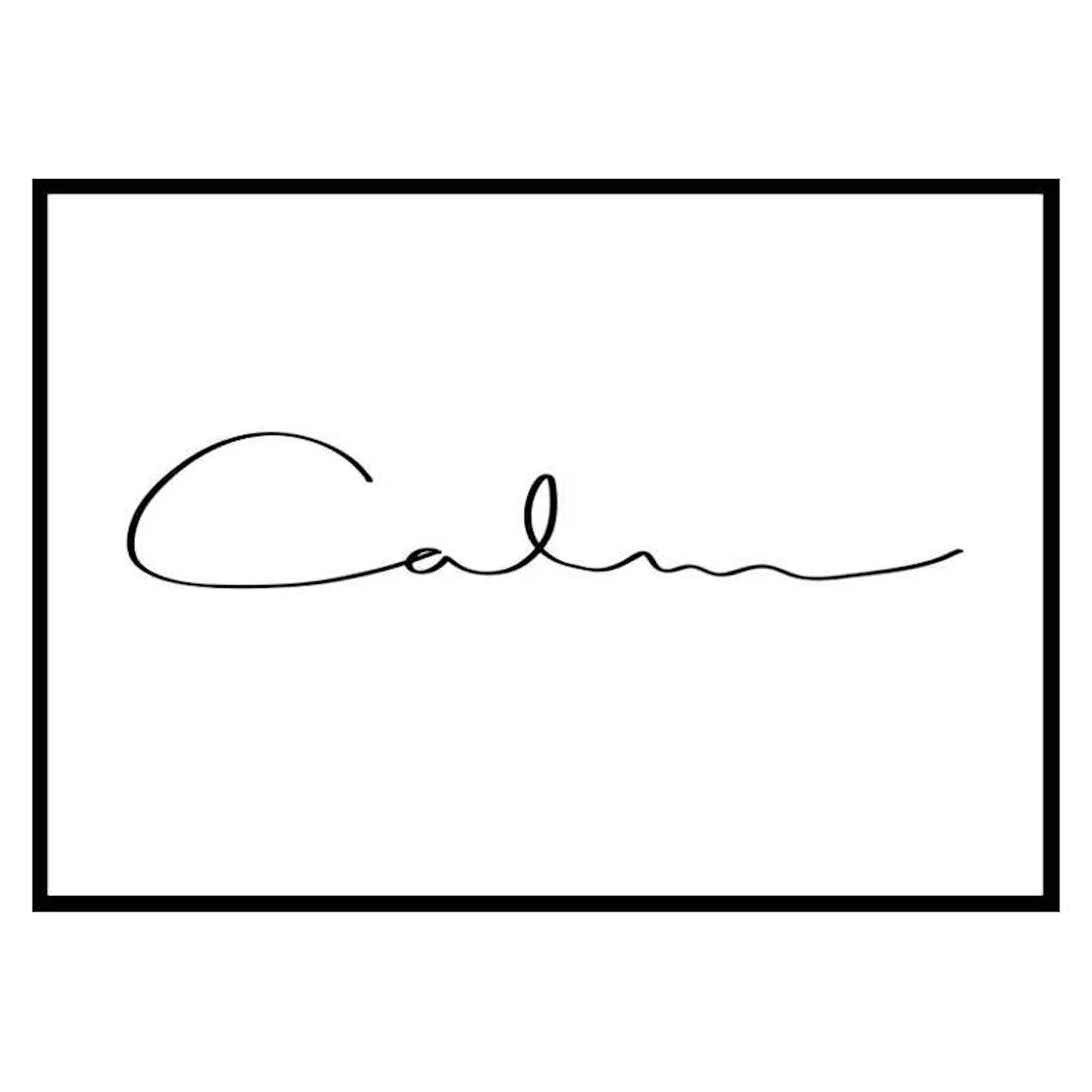 Poster Gallerix Calm