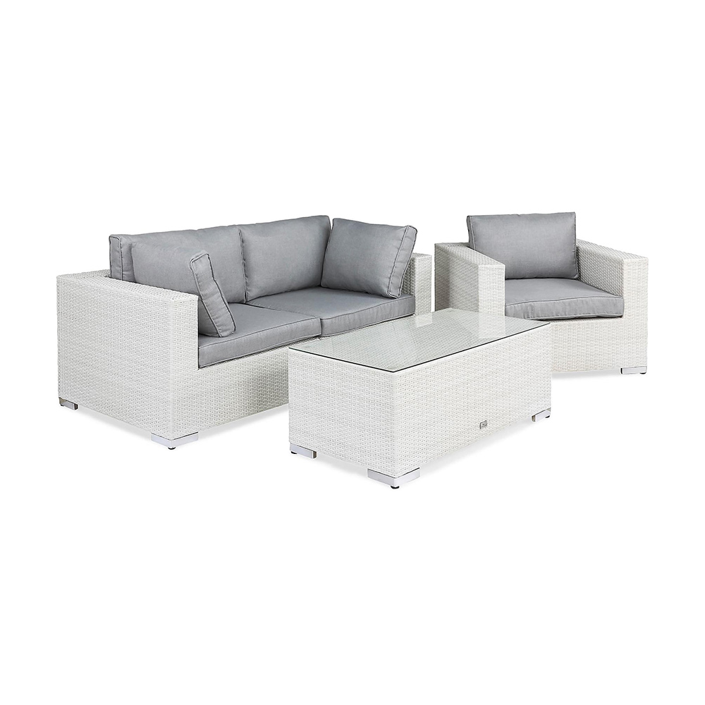 Loungegrupp Comfort Garden Bahamas Soffa 3-sits med Bord