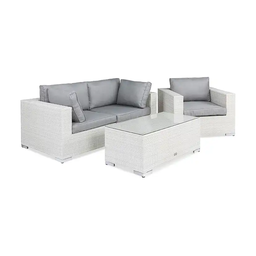Loungegrupp Comfort Garden Bahamas Soffa 3-sits med Bord