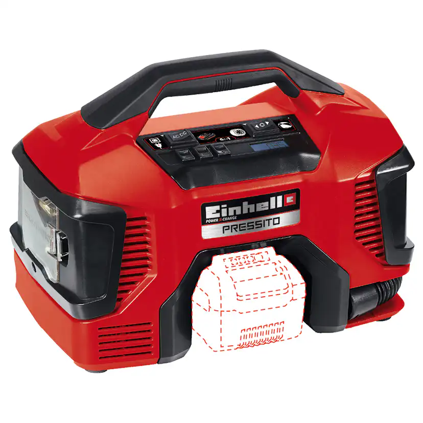 PRESSITO, Einhell Hybrid-Kompressor
