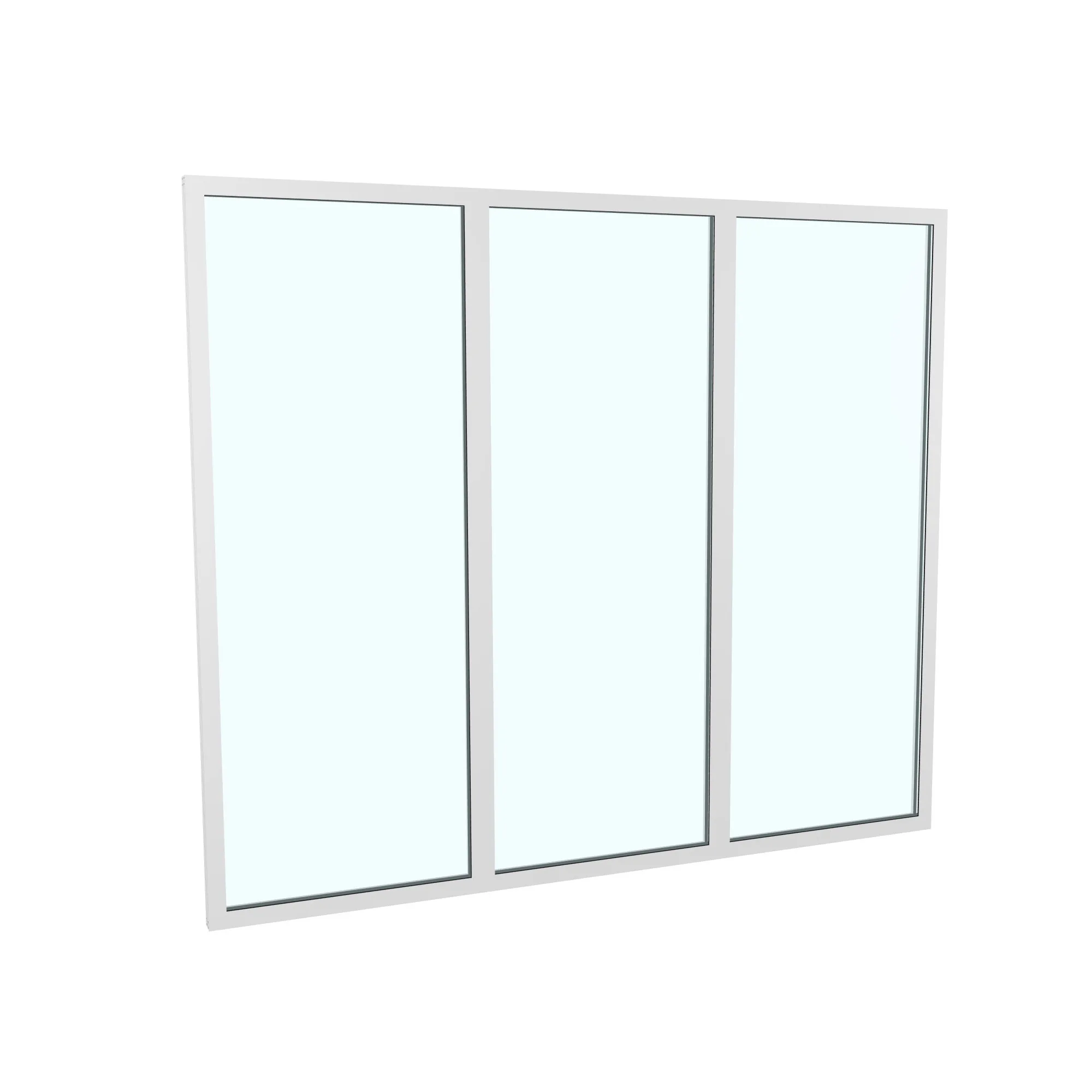 Landskap Fast väggparti Robust B2330xH1904 Vit Året runt B2330 x H1908 mm - Vit RAL 9010