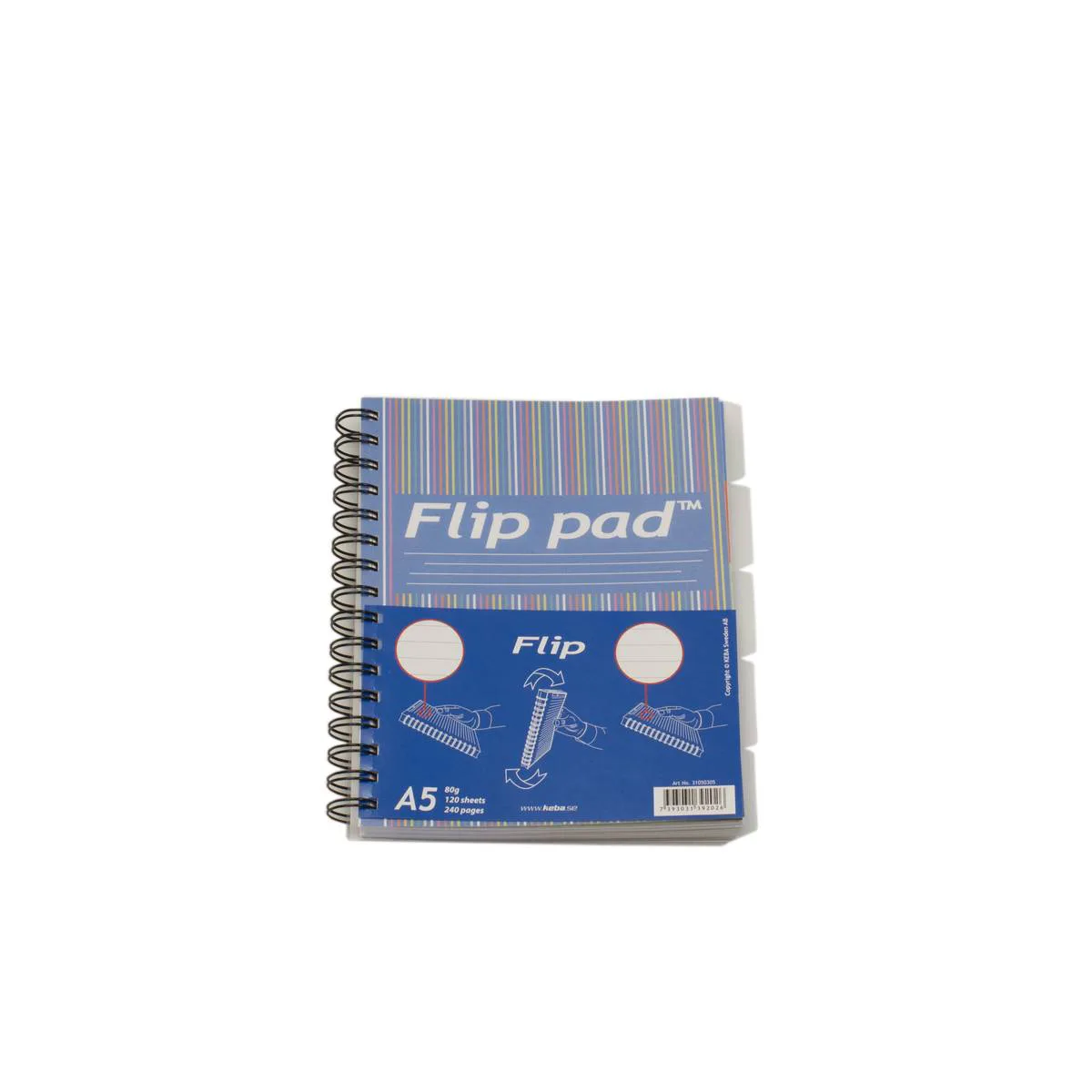 Flip Pad KEBA A5 Linjerat/Linjerat