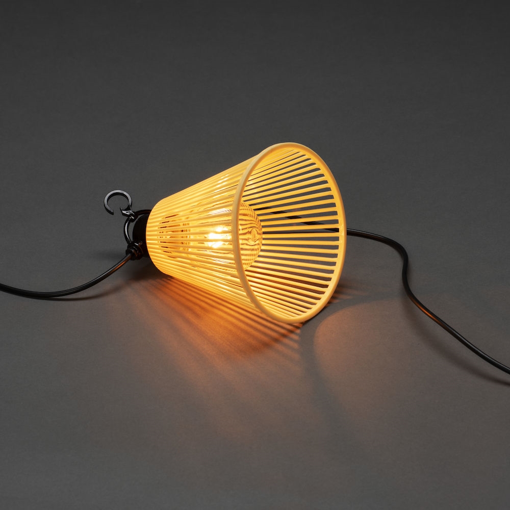 Startset Gnosjö Konstsmide Ljusslinga E27 10 Amber LED