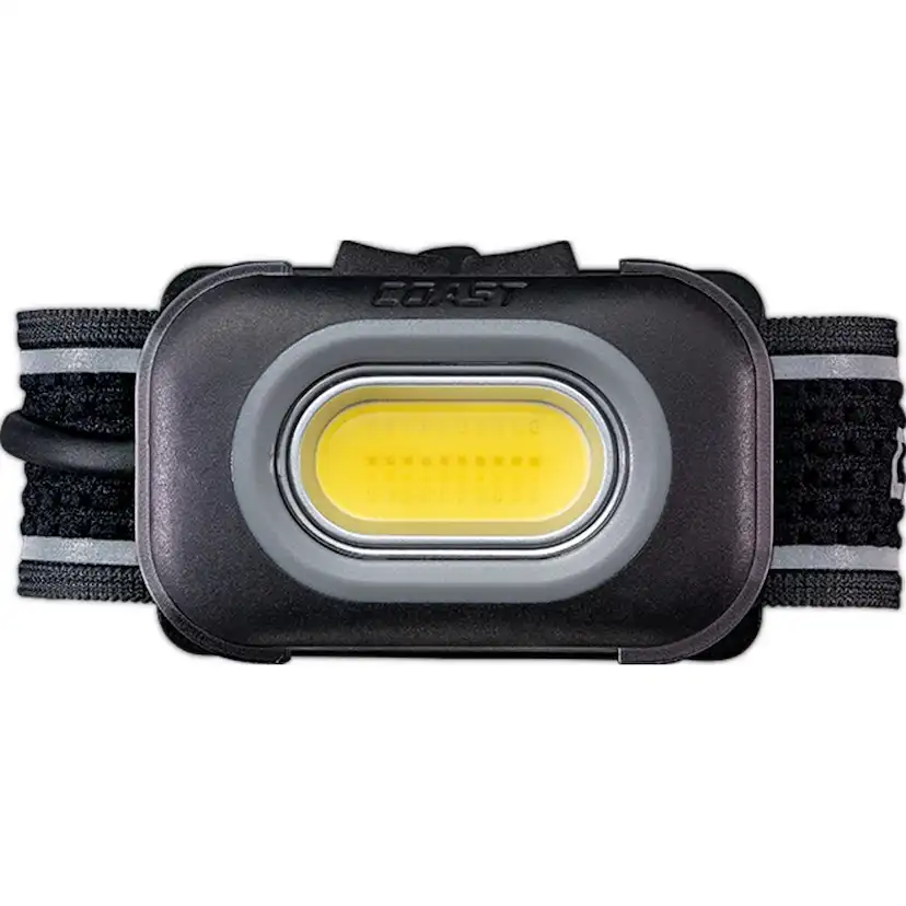 Pannlampa Coast Uppladdningsbar Rl10R Med Rött Ljus