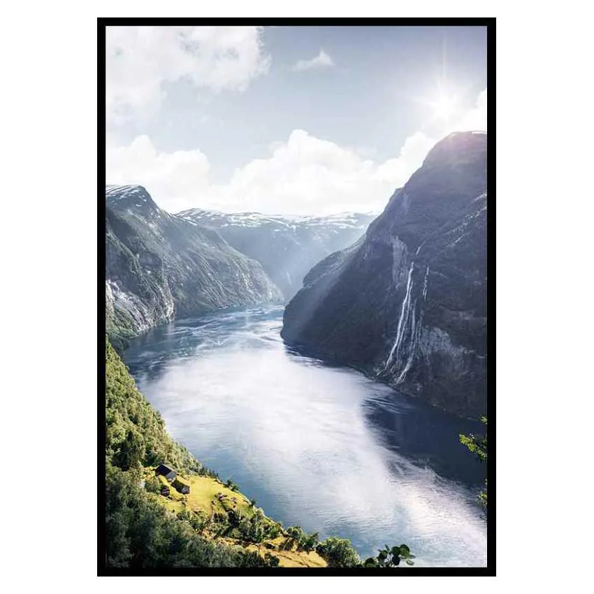 Poster Gallerix Geirangerfjord