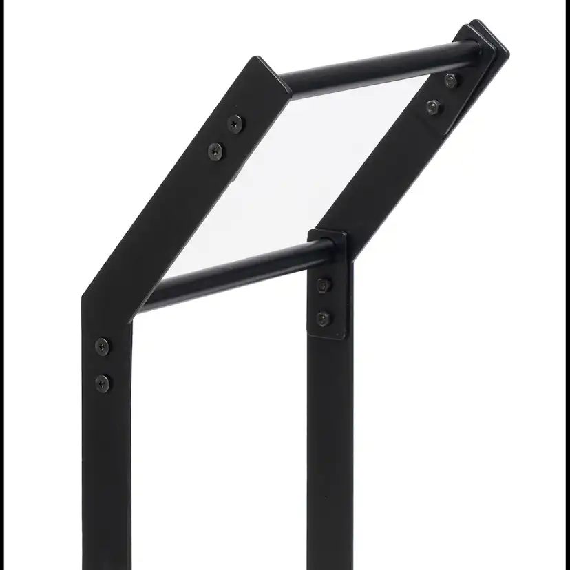 Vedställ Skotte Garden Metall Svart