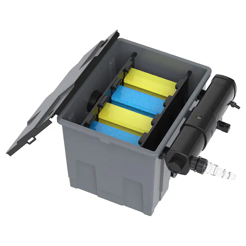 Dammfilter Heissner Komplett Set med Pump