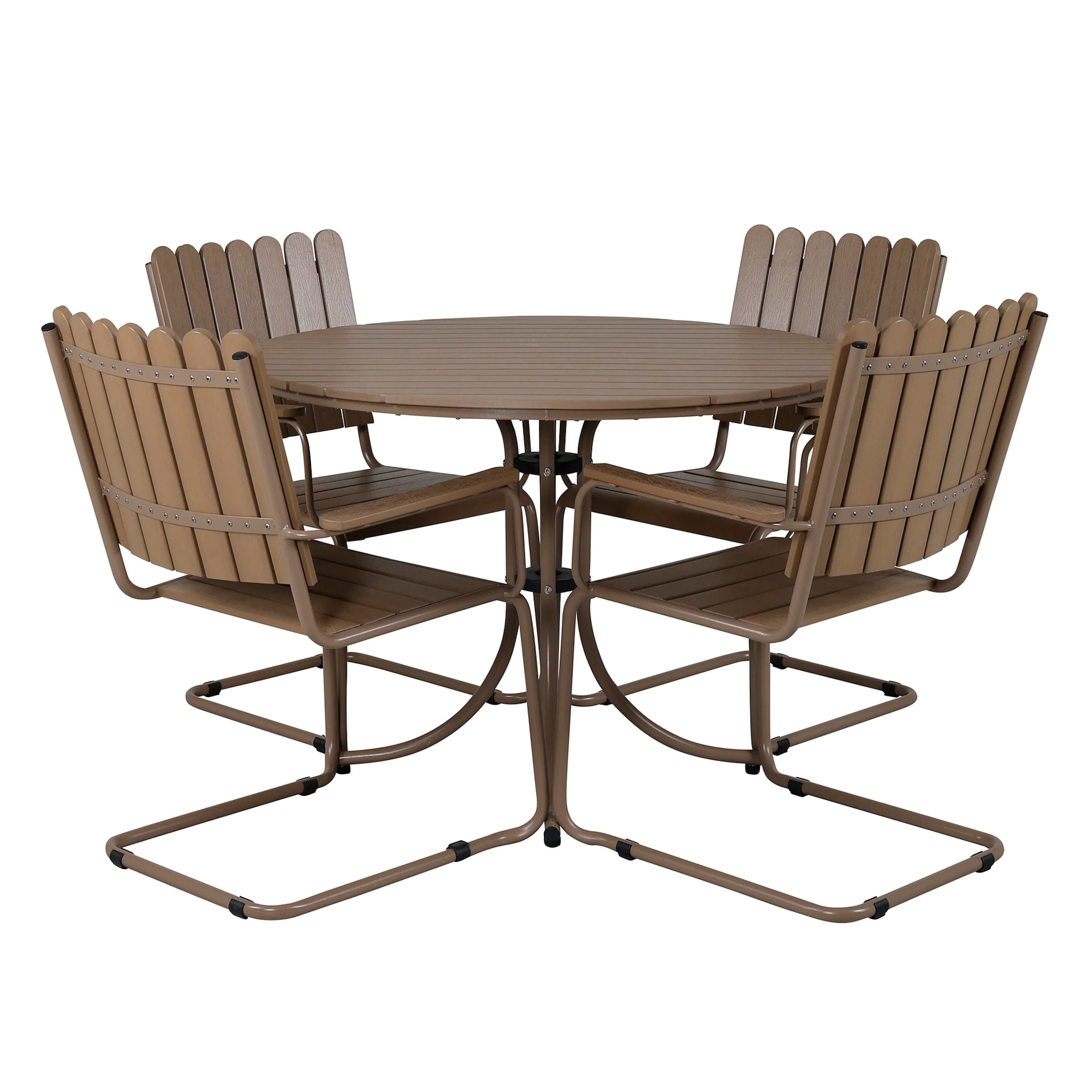 Holmsund Dining set Beige Linnen Alu / Beige Linnen Aintwood Beige
