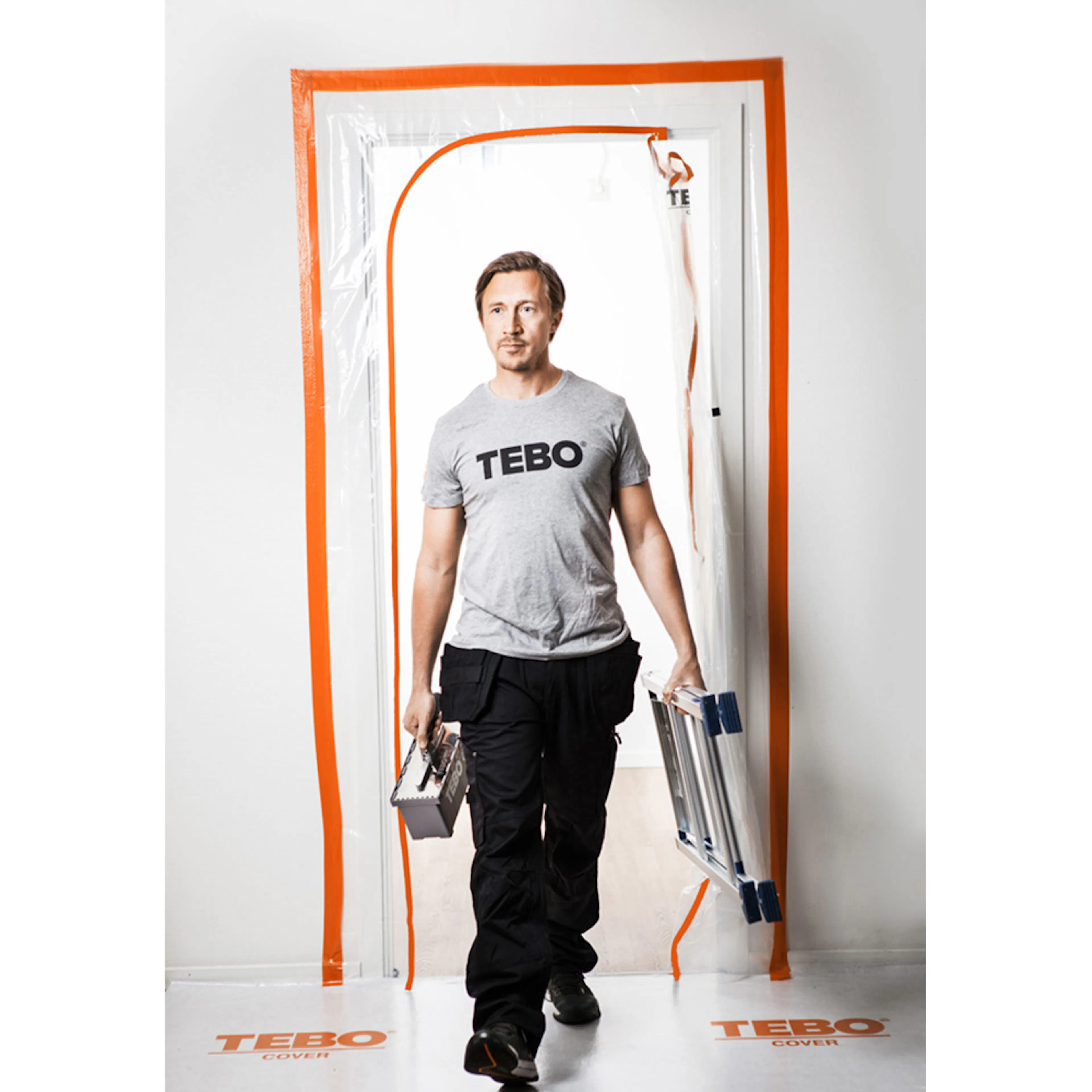 Blixtlåsdörr Tebo L Cover