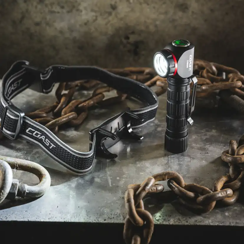 Pannlampa Coast Uppladdningsbar Txm50R 1250 Lumen
