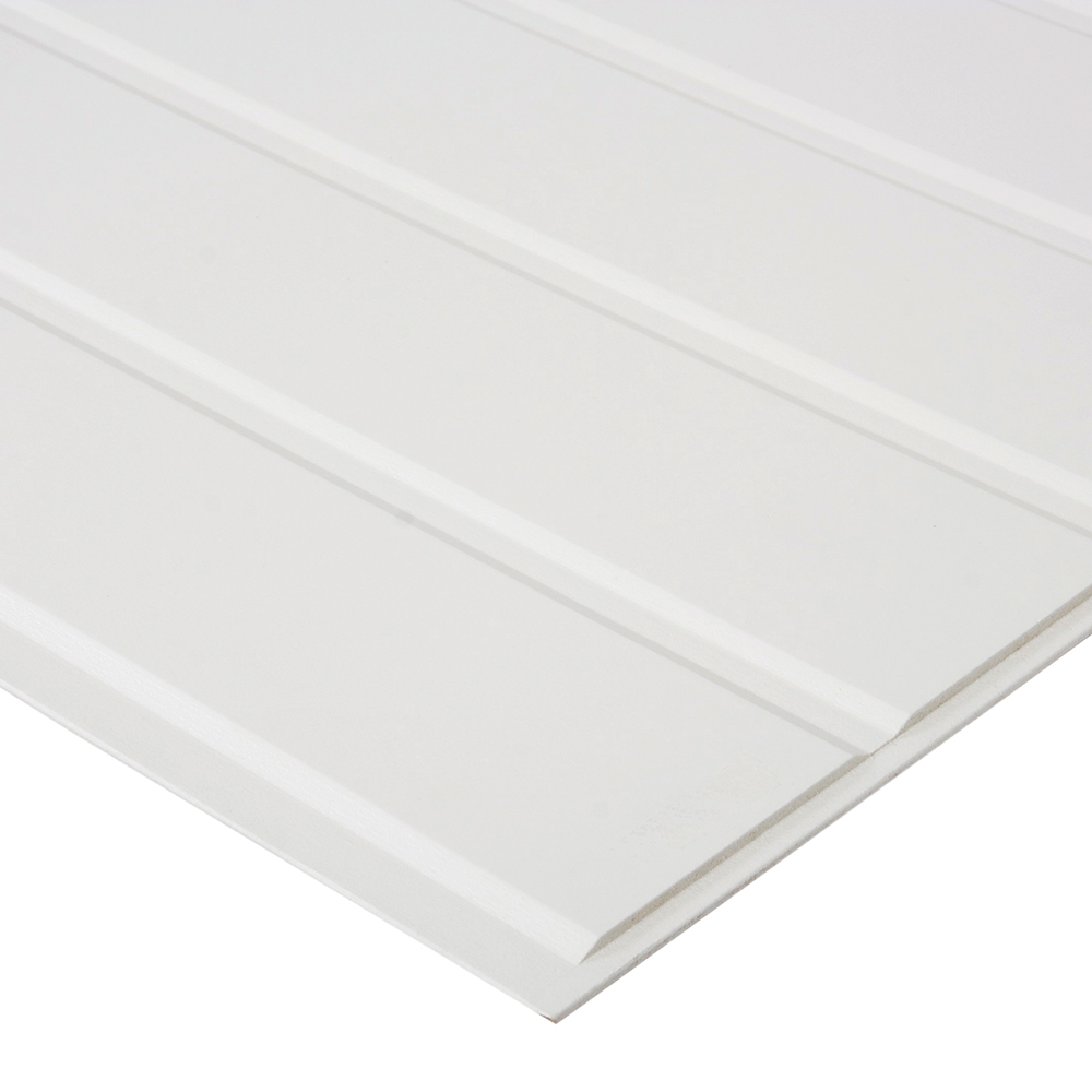 6x400x2390 Multipanel Skygge Vit Vit, NCS S 0500-N