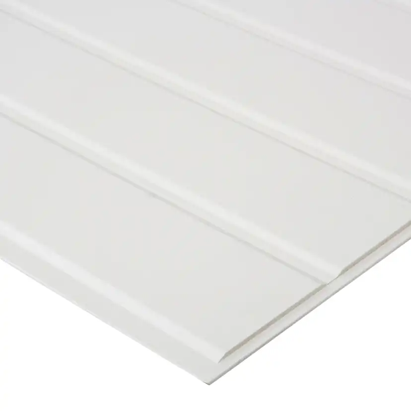 6x400x2390 Multipanel Skygge Vit Vit, NCS S 0500-N