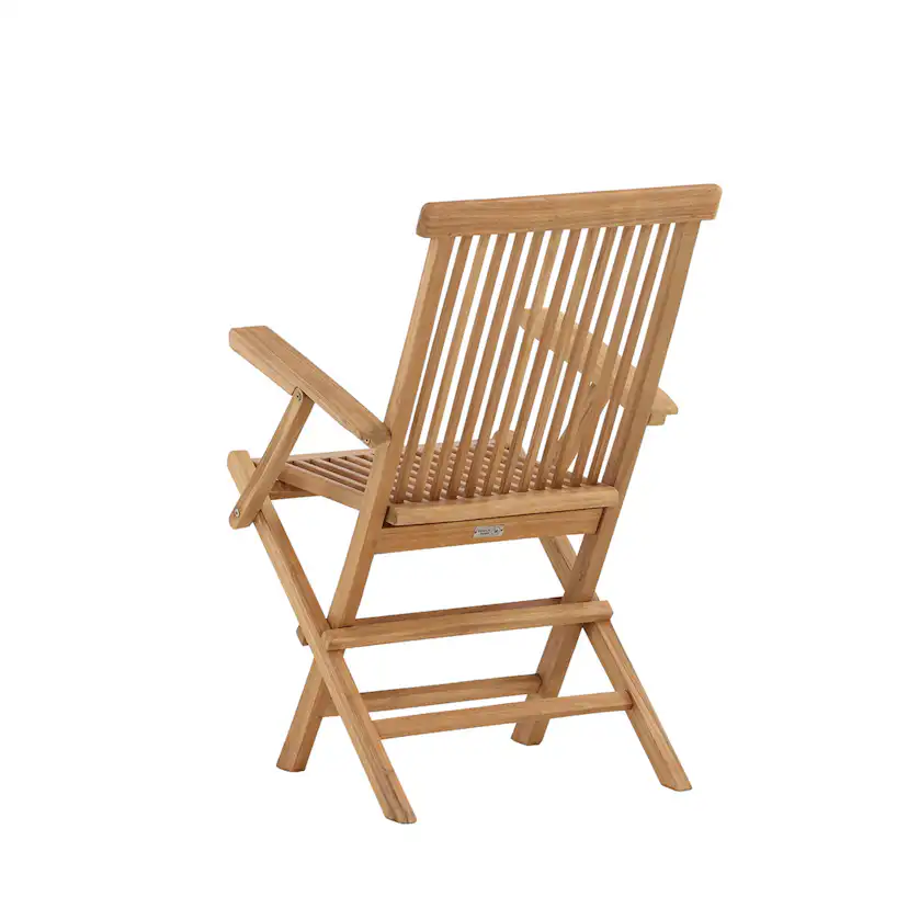 Fällbar stol Venture Home Kenya med Armstöd 2-pack