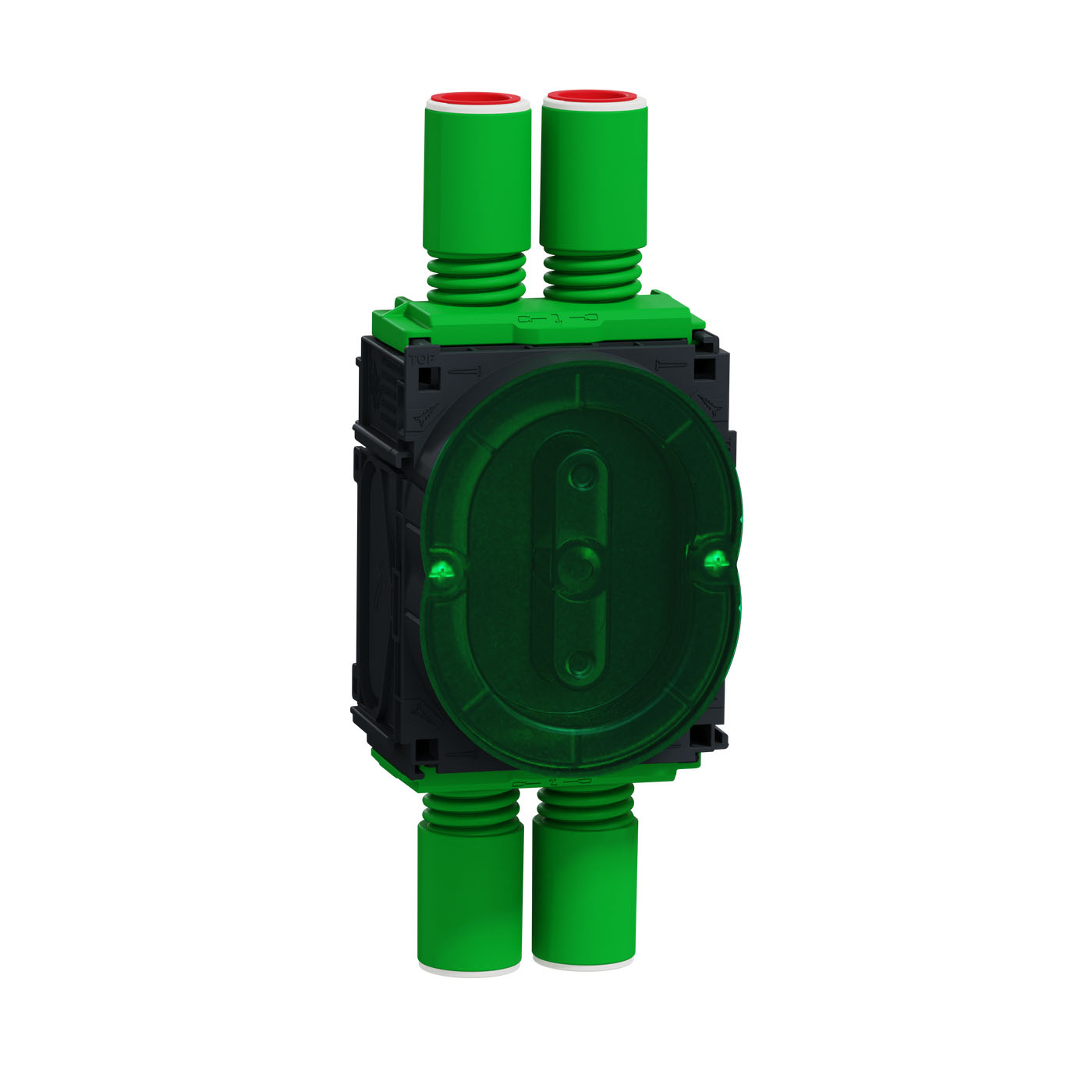 Apparatdosa Schneider Electric Multifix 1,5 modul med lock 13mm 4 stutsar 16-20mm
