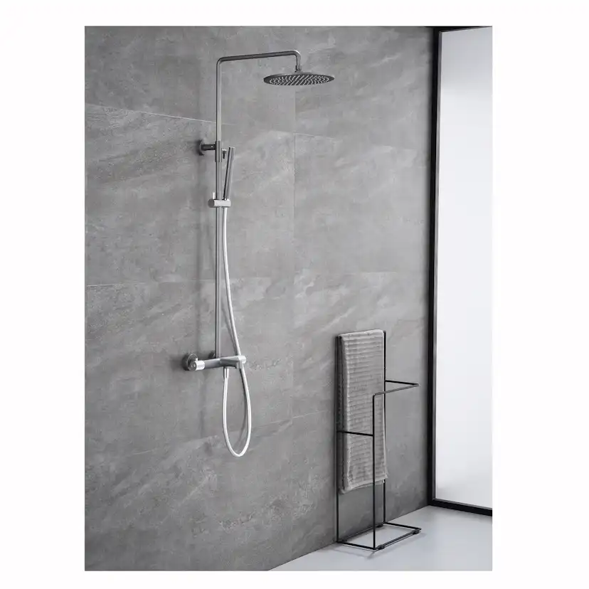 Takduschset Bathlife Vidd Tak med Badkarsblandare