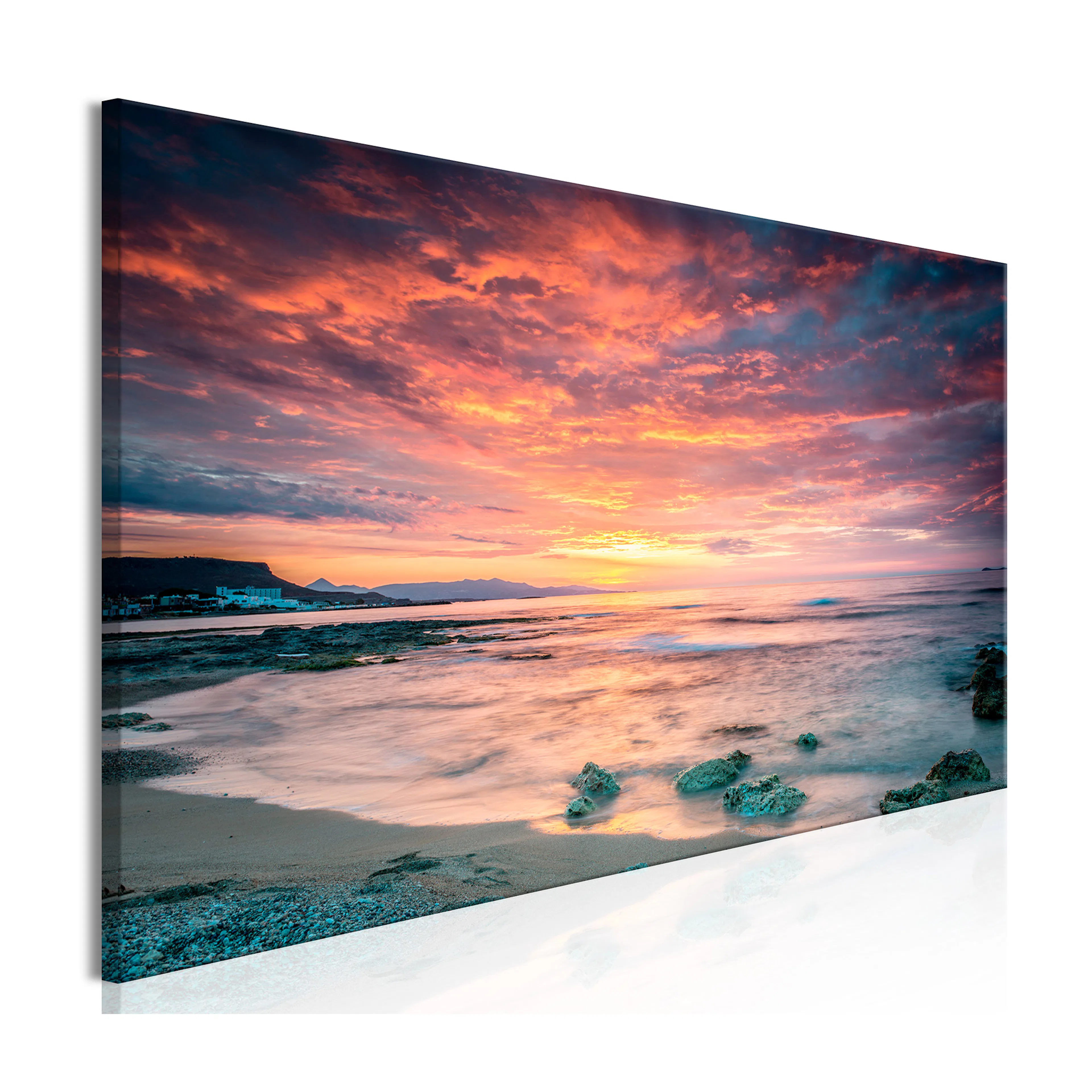 Tavla Arkiio Beach In Crete Red