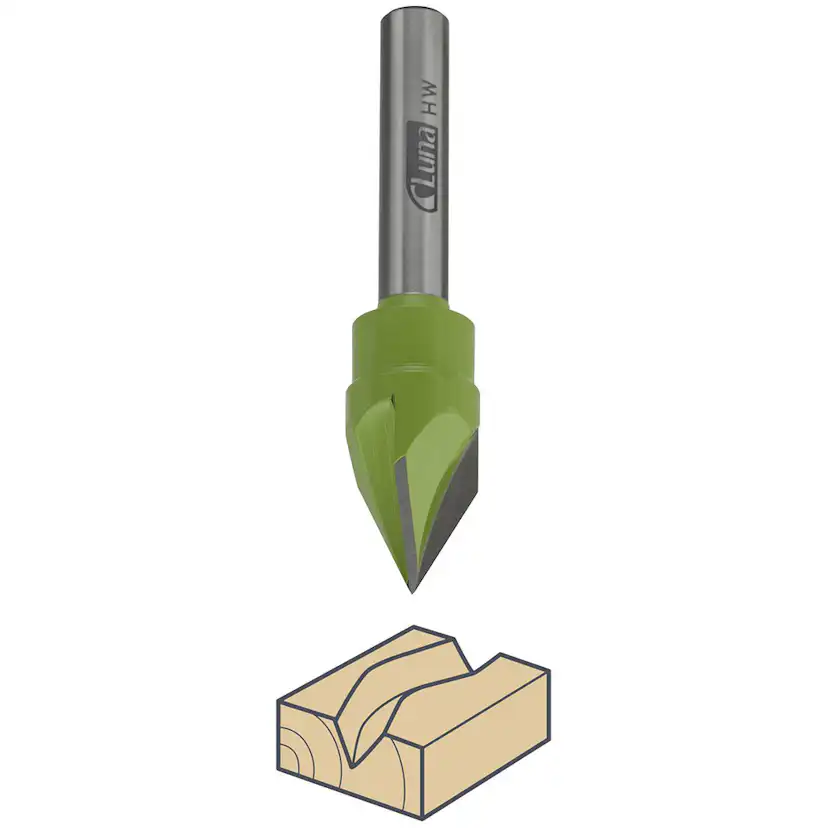 Skriftfräs Luna Tools För Trä