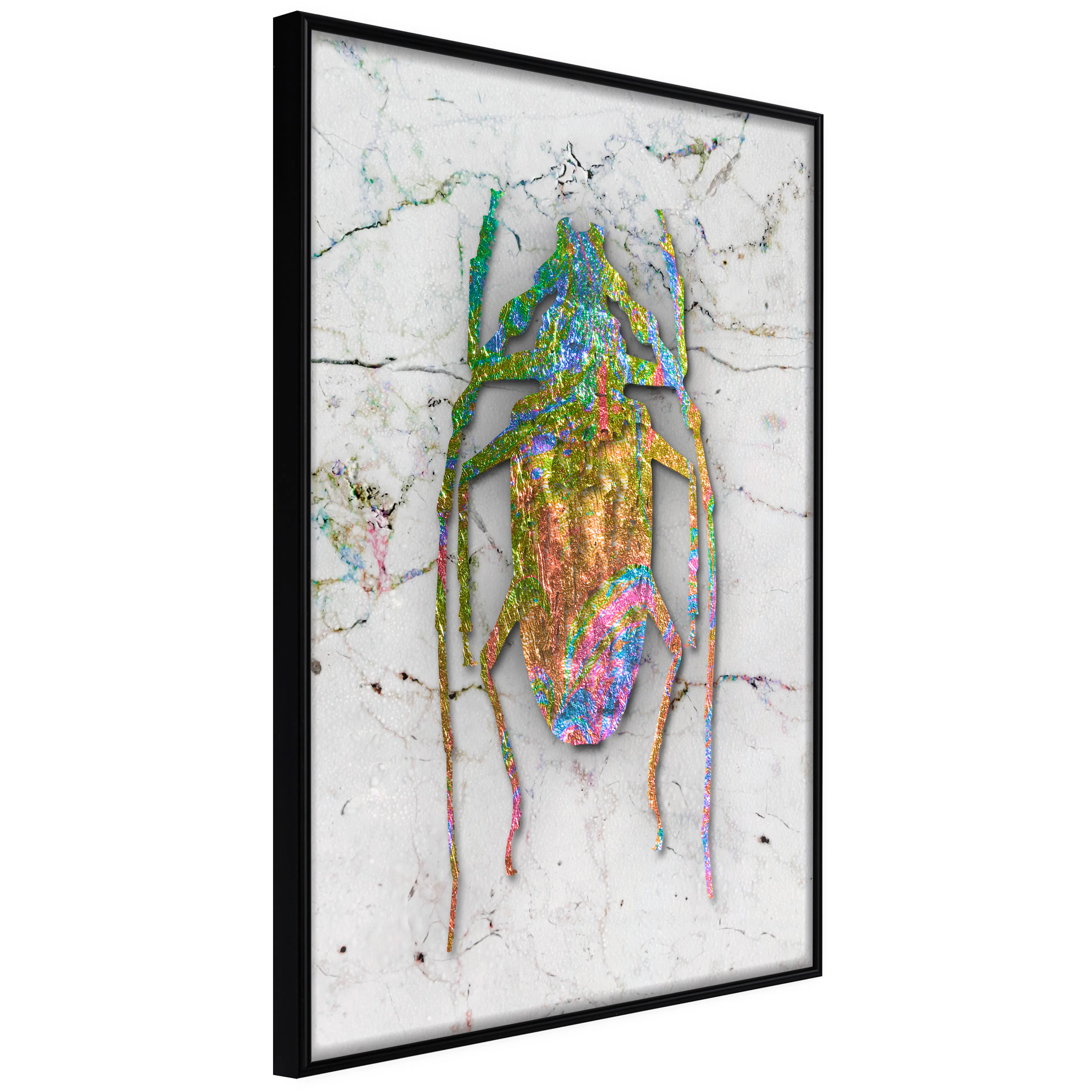 Affisch - Insect World [Poster] 40x60 Svart ram, 40x60 cm