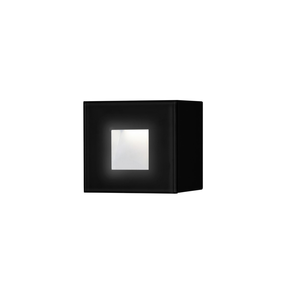 Vägglykta Gnosjö Konstsmide Chieri 1,5W LED Kvadrat