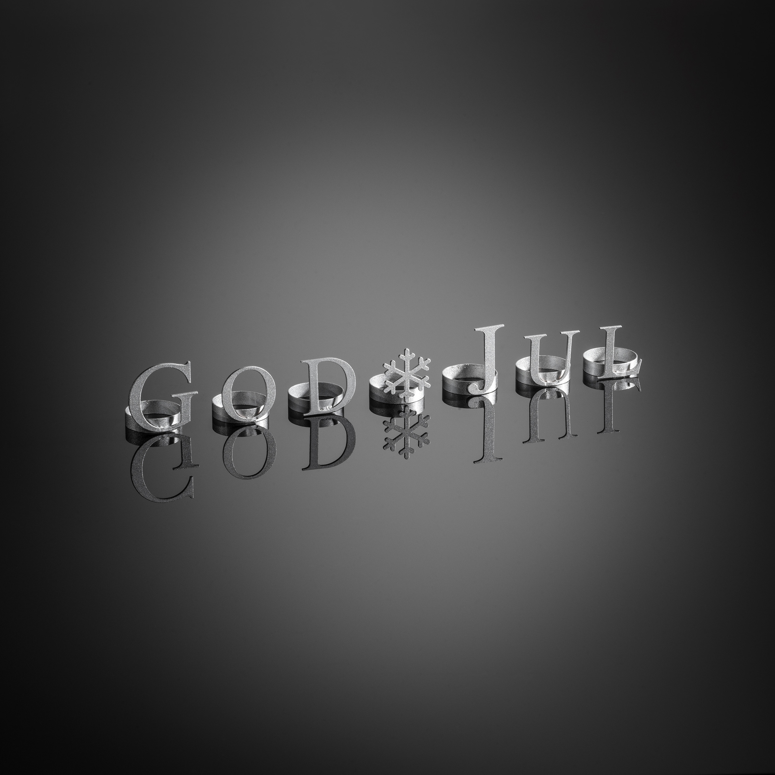 Dekorationsbokstäver Gnosjö Konstsmide God Jul