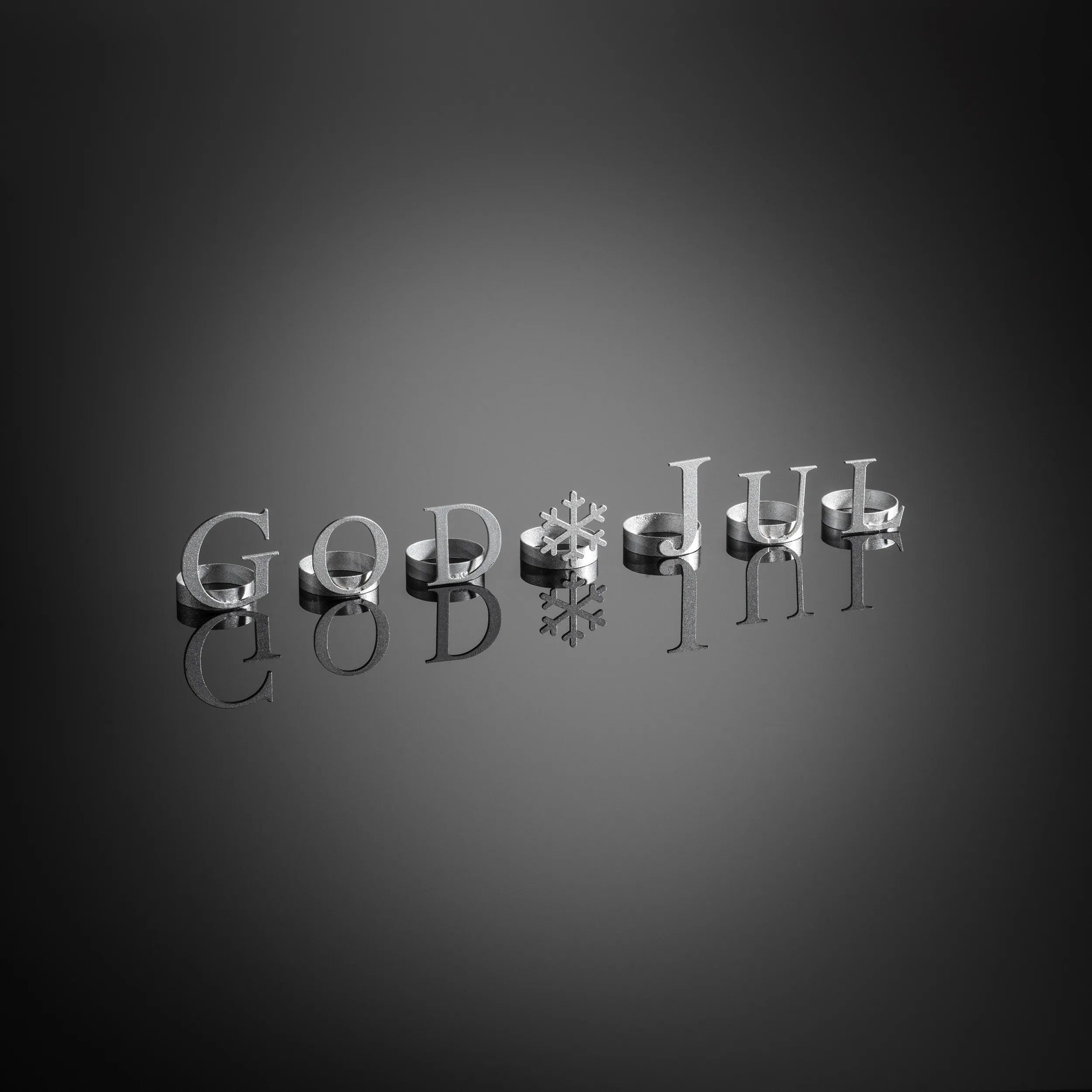 Dekorationsbokstäver Gnosjö Konstsmide God Jul