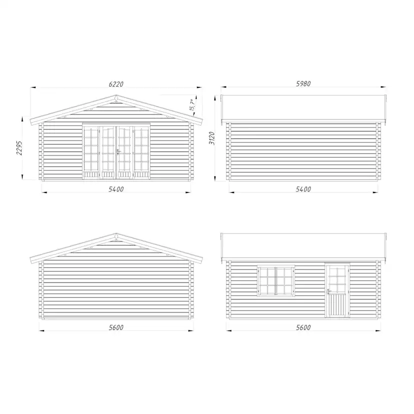 Irene 29,2 m2 (inv. 27,7 m2) Obehandlad