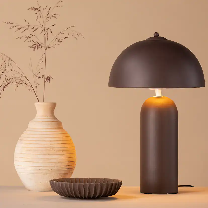 Bordslampa Venture Home Corello Beige Spraystone Design