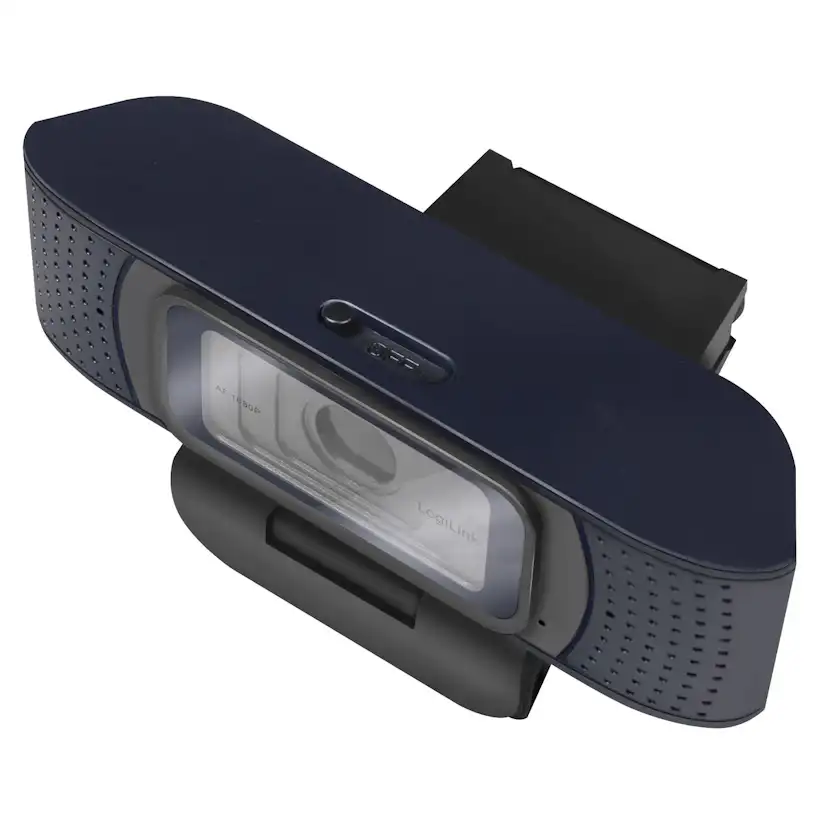 Webbkamera LogiLink Pro 1080p 80° Autofokus 2x Mic