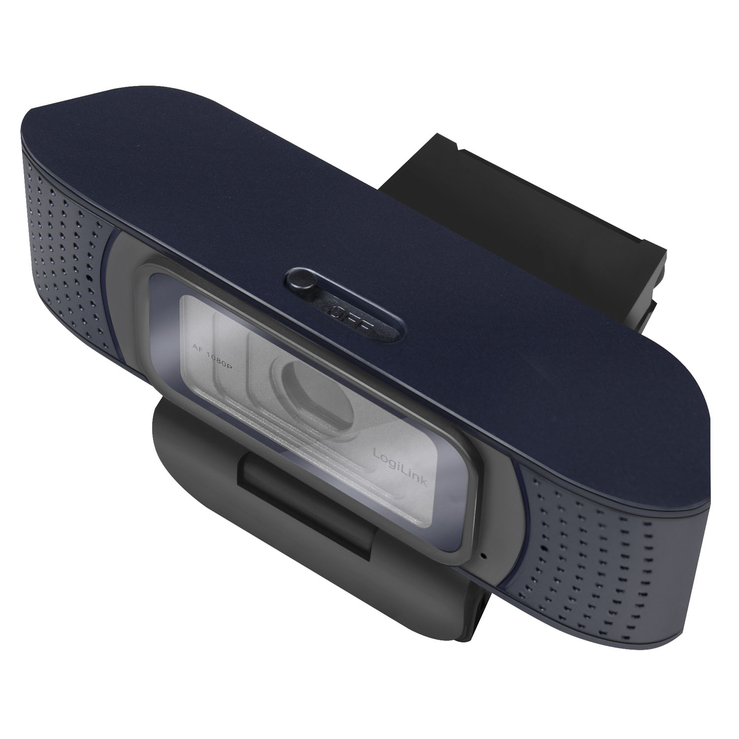 Webbkamera LogiLink Pro 1080p 80° Autofokus 2x Mic