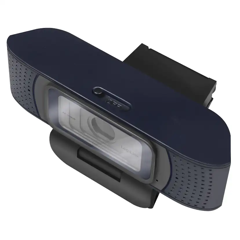 Webbkamera LogiLink Pro 1080p 80° Autofokus 2x Mic