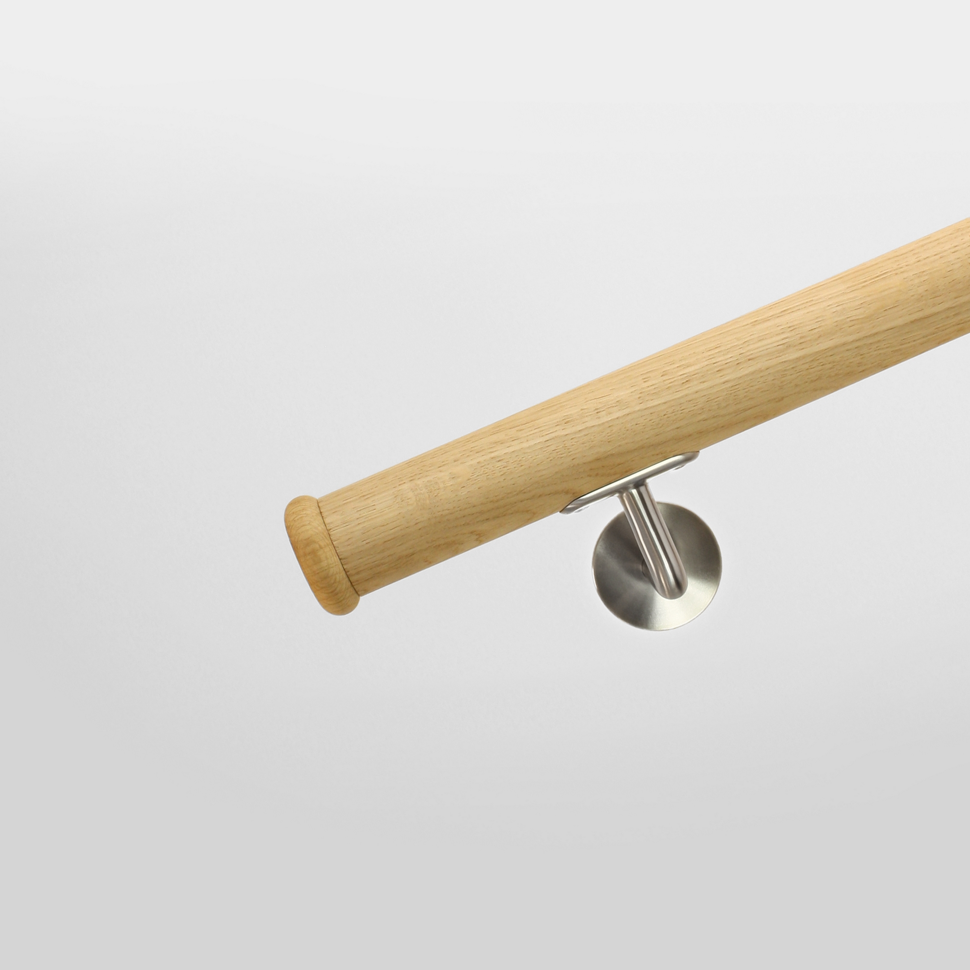 Ändknopp Herrljunga Ledstångsfabrik Svarvad K11 Björk