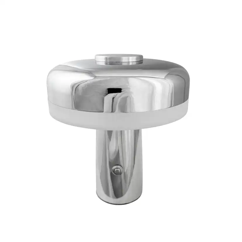 Portabel Bordslampa Dyberg Larsen Porter LED Uppladdningsbar Krom