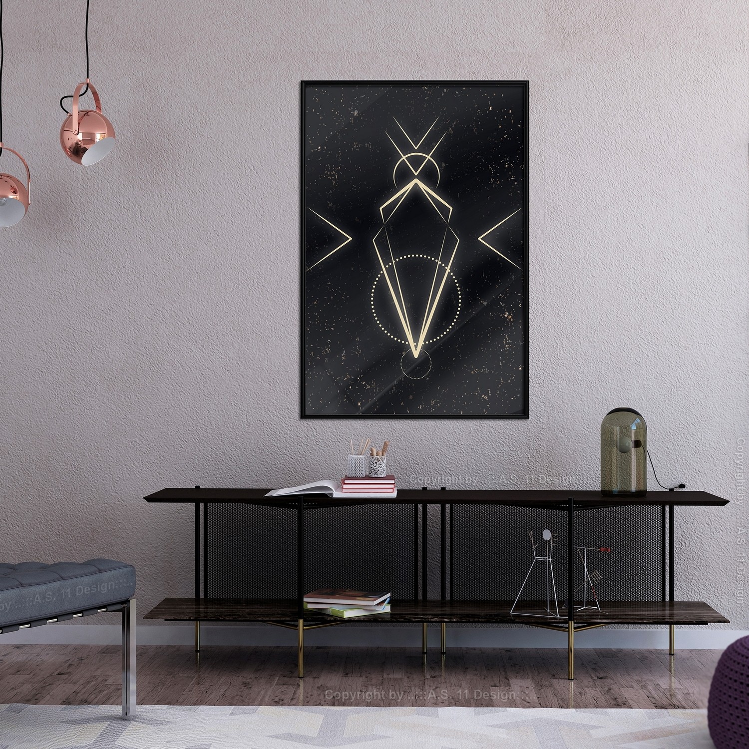 Poster Artgeist Affisch Metaphysical Symbol