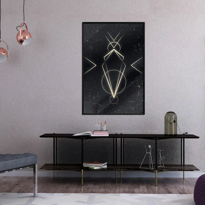 Poster Artgeist Affisch Metaphysical Symbol