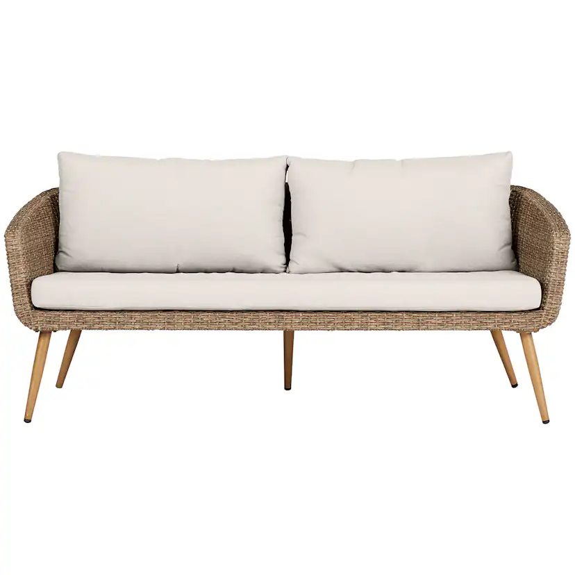Soffa Comfort Garden Johannes 3-sits inkl. Dynor