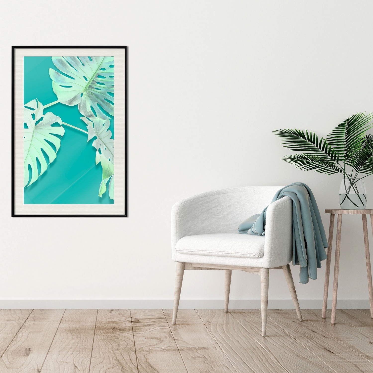 Poster Artgeist Affisch Mint Monstera